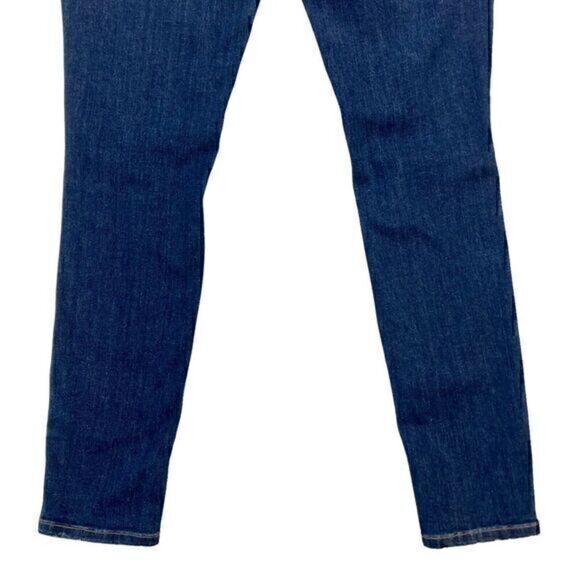 Frame Distressed Skinny Jeans Womens 27 Blue Dark Wash Casualwear Everyday Denim - Picture 8 of 15